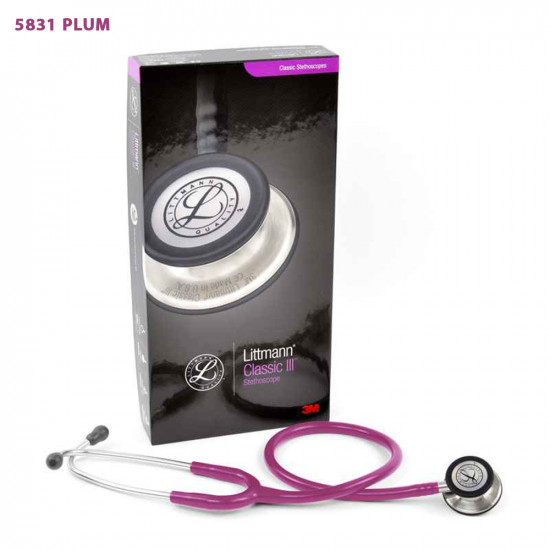 Littmann Classic 3 Stethoscope PLUM classic III